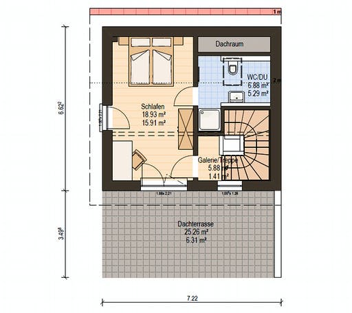 Haas D 122 A Floorplan 6