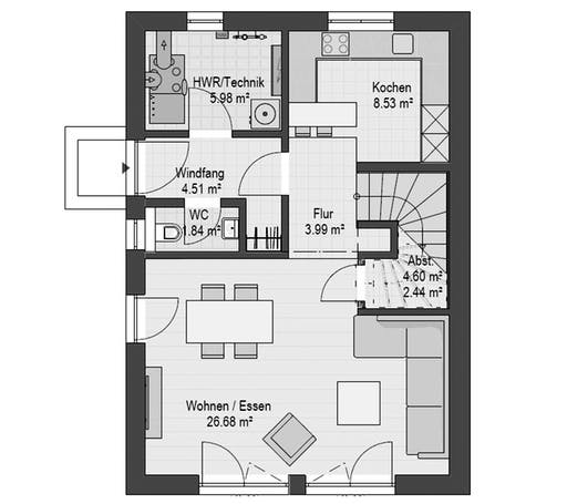 Haas D 112 B Floorplan 1