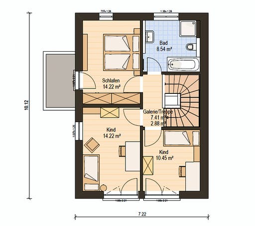Haas D 122 B Floorplan 6