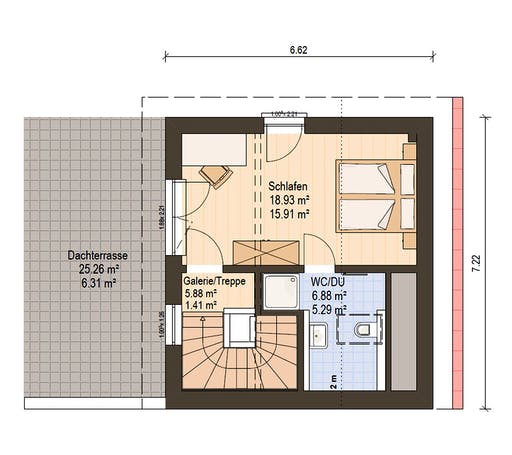 Haas Fertigbau - D 112 A Floorplan 3