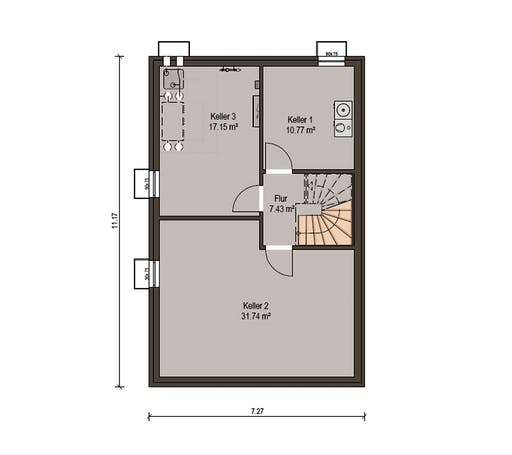 Haas Fertigbau - D 128 B Floorplan 4