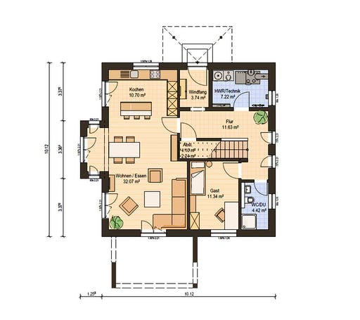 Haas Fertigbau - O 163 B Floorplan 1