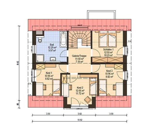 Haas Fertigbau - S 140 A Floorplan 2