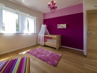 Fertighaus Haas MH Falkenberg 168 von Haas Fertigbau Schlüsselfertig ab 357000€, Pultdachhaus Innenansicht 5