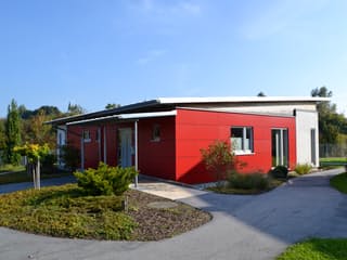 Fertighaus Haas MH Falkenberg B 120 von Haas Fertigbau Schlüsselfertig ab 322000€, Bungalow Außenansicht 2