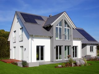 Fertighaus Haas MH Köln 171 von Haas Fertigbau - Mehrfamilienhäuser Schlüsselfertig ab 427000€, Außenansicht 1