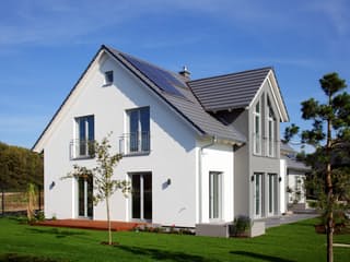 Fertighaus Haas MH Köln 171 von Haas Fertigbau - Mehrfamilienhäuser Schlüsselfertig ab 427000€, Außenansicht 2