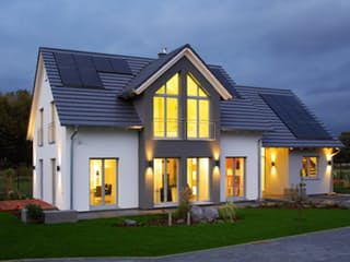 Fertighaus Haas MH Köln 171 von Haas Fertigbau - Mehrfamilienhäuser Schlüsselfertig ab 427000€, Außenansicht 3