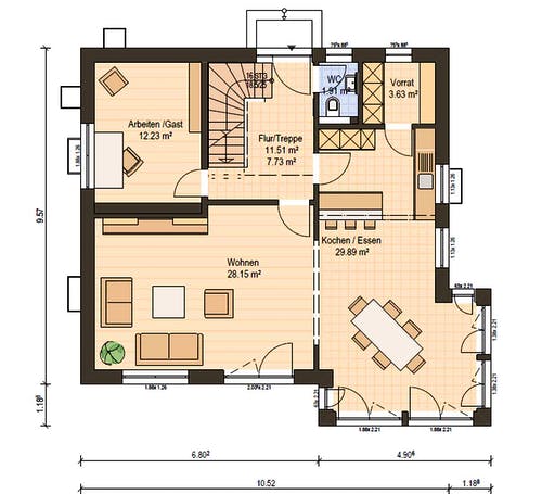 Haas MH Poing G 154 Floorplan 3