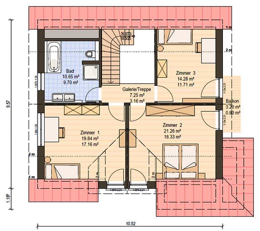 Haas MH Poing G 154 Floorplan 4