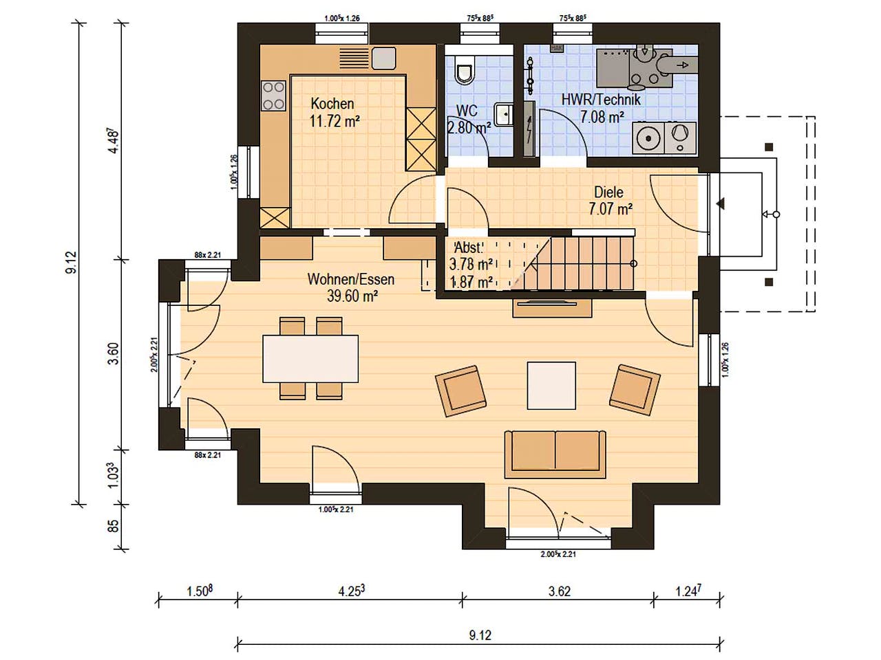 Einfamilienhaus Haas O 129 B Von Haas Fertigbau | Fertighaus.de