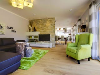 Fertighaus Haas O 140 A von Haas Fertigbau Schlüsselfertig ab 281000€, Satteldach-Klassiker Innenansicht 1
