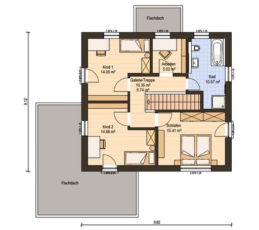 Haas O 141 B Floorplan 4