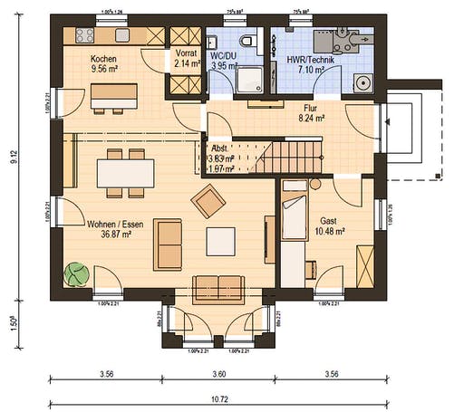 Haas O 155 A Floorplan 3