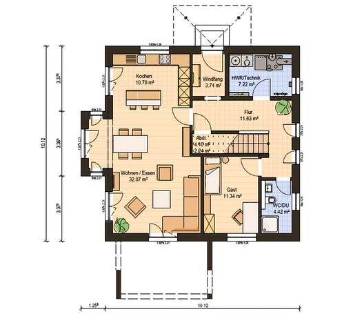 Haas O 163 B Floorplan 3