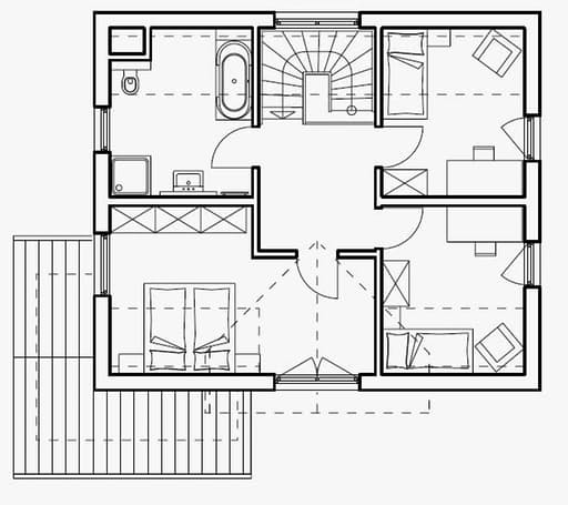 Haas S 130 A Satteldach Var. 1 floor_plans 0