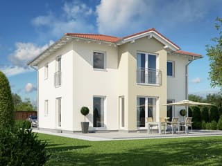 Fertighaus Haas S 130 B von Haas Fertigbau Schlüsselfertig ab 272000€, Stadtvilla Außenansicht 2