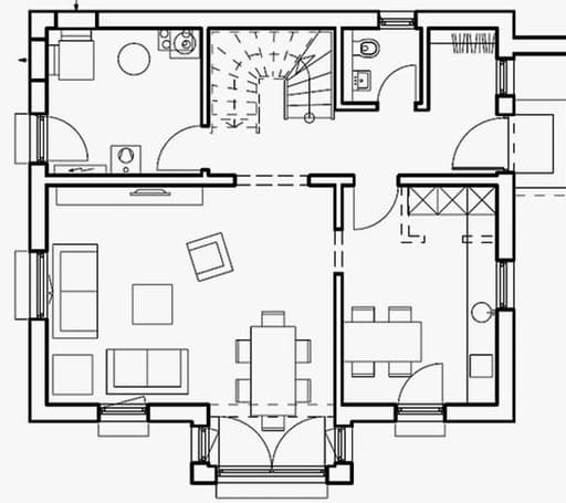 Haas S 130 C Satteldach - Var. 2 floor_plans 1