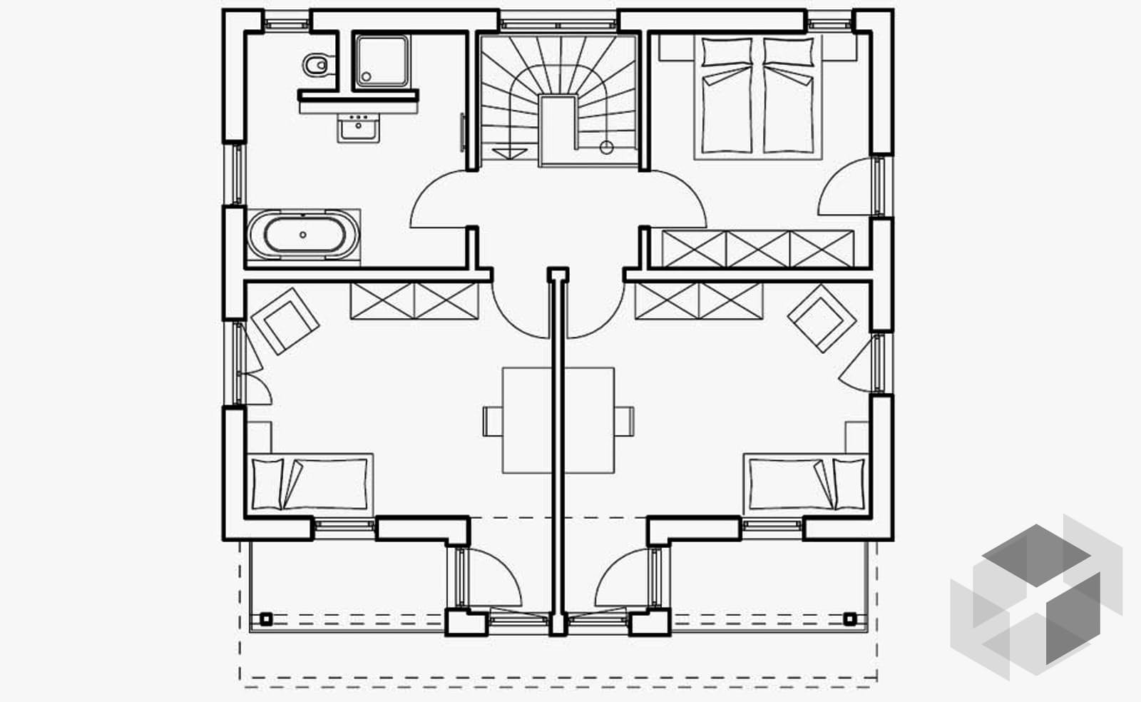 Hass Home Layout Haas S 140 D von Haas Haus | komplette Datenübersicht - Fertighaus.de
