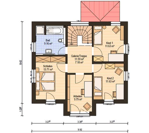Haas S 130 B Floorplan 4