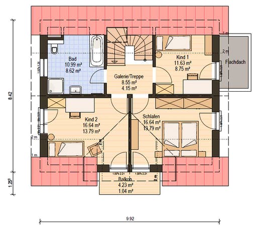 Haas S 130 C SD Floorplan 4
