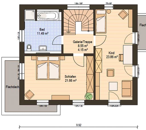 Haas S 130 D FD Floorplan 4