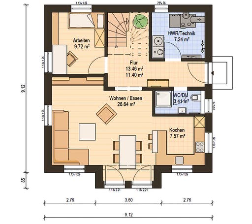 Haas S 131 A Floorplan 4