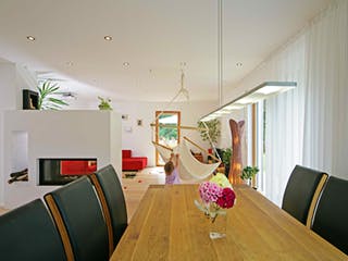 Fertighaus Haas S 131 A von Haas Fertigbau Schlüsselfertig ab 282000€, Cubushaus Innenansicht 2