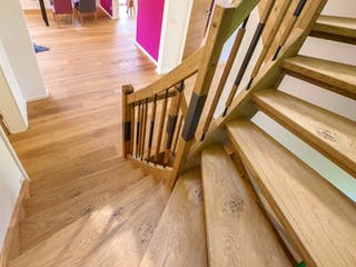 Fertighaus Haas S 140 D von Haas Fertigbau Schlüsselfertig ab 282000€, Pultdachhaus Innenansicht 2