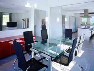 Fertighaus Haas S 141 A von Haas Fertigbau Schlüsselfertig ab 288000€, Pultdachhaus Innenansicht 1