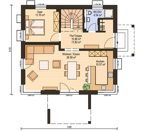 Haas S 141 B Floorplan 3