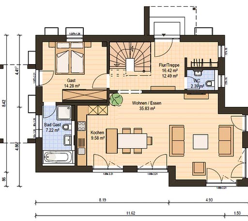 Haas S 154 B Floorplan 3