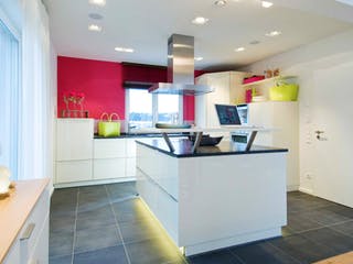 Fertighaus Haas S 154 D von Haas Fertigbau Schlüsselfertig ab 321000€, Cubushaus Innenansicht 4