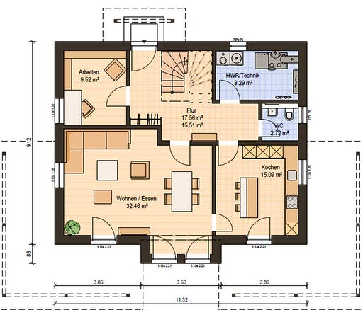 Haas S 165 B Floorplan 3