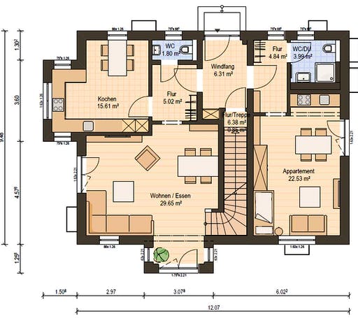 Haas Z 175 B Floorplan 1