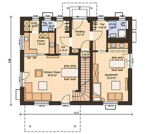 Haas Z 175 C Floorplan 1