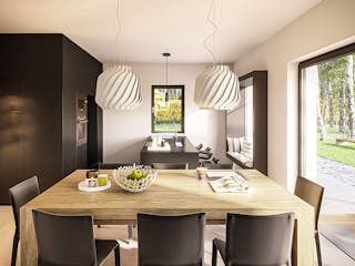 Fertighaus Haas Nova S130 A von Haas Fertigbau Schlüsselfertig ab 429527€, Satteldach-Klassiker Innenansicht 1