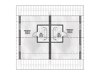 Massivhaus Habilis von AUREA Massivhaus, Satteldach-Klassiker Grundriss 3
