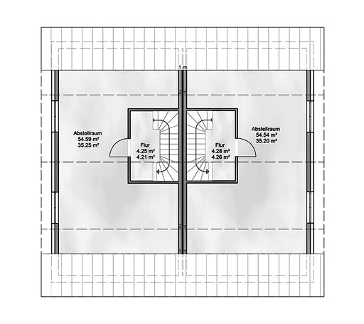 Massivhaus Habilis von AUREA Massivhaus, Satteldach-Klassiker Grundriss 3