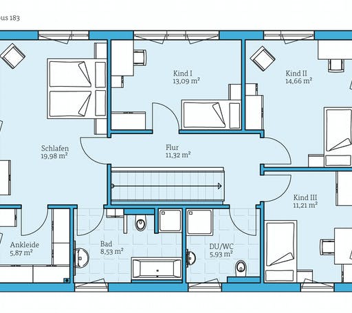 Hanse - Cubus 183 Floorplan 2