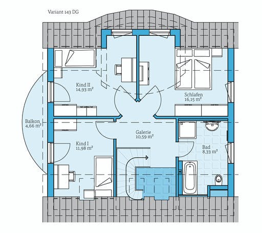 Hanse - Variant 143 Floorplan 2