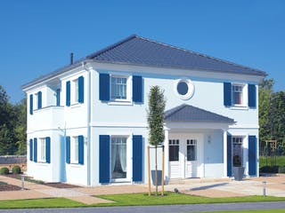 Fertighaus Villa 207 von Hanse Haus Schlüsselfertig ab 443685€, Stadtvilla Außenansicht 2