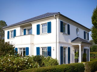 Fertighaus Villa 207 von Hanse Haus Schlüsselfertig ab 443685€, Stadtvilla Außenansicht 1