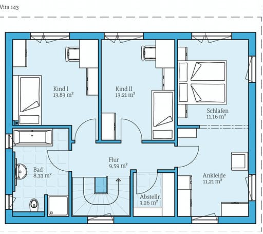 Hanse Vita 143 Floorplan 2