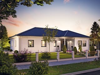 Fertighaus Bungalow 126 von Hanse Haus Schlüsselfertig ab 393563€, Bungalow Außenansicht 1