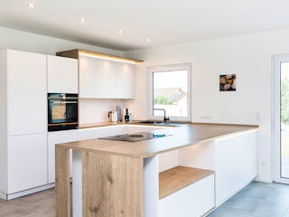 Fertighaus Doppelhaus 35-130 von Hanse Haus Schlüsselfertig ab 366337€, Satteldach-Klassiker Innenansicht 2