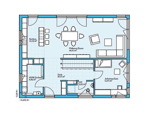 Hanse Variant 25-198 Floorplan 1