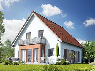 Fertighaus Variant 45-145 von Hanse Haus Schlüsselfertig ab 392205€, Satteldach-Klassiker Außenansicht 1