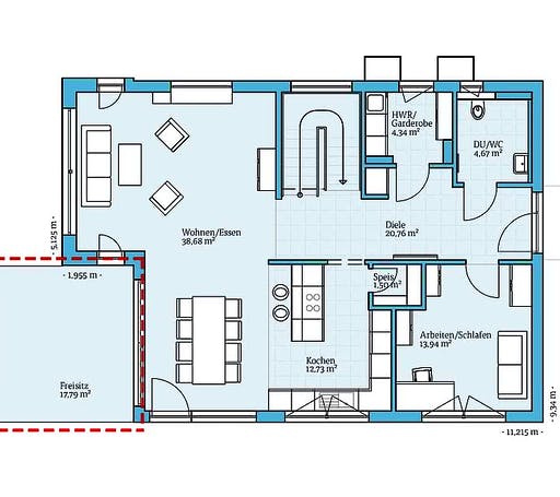 Hanse - Villa 178 Floorplan 1