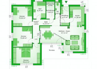 Avantgarde 132 P Grundriss